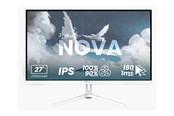 Monitor - 27" Arozzi Nova (White) 27″ computer monitor - AZ-NO-27T2K180-WT