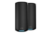 Router - Netgear Orbi 970 Series RBE972SB - Wi-Fi system - Wi-Fi 7 - desktop - Mesh router 802.11a/b/g/n/ac/ax/be (Wi-Fi 7) - RBE972SB-100EUS