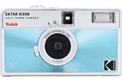 Aparat fotograficzny - KODAK EKTAR H35N Camera Glazed Blue - RK0304