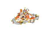 Klocki konstrukcyjne - Abrick Ecoiffier - Complete Building Kit with Accessories 124pcs - 1350