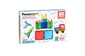 Klocki konstrukcyjne - Selecta Play - PicassoTiles Diamond Series - Magnetic Building Tiles - 63pcs. - PT63