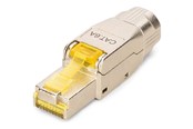 Kabel sieciowy - DIGITUS CAT 6A Field Connector - Srebrny - DN-93638