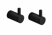 Akcesoria lazienkowe - Pressalit towel hook pin matte black - Q40150