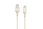 Kabel USB - Dudao L7SM USB-A - micro USB cable 5A 1m - beige - 6976625331031