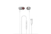 Słuchawki, zestaw słuchawkowy - Dudao X1PROT In-Ear Wired USB-C Headphones 1.2m - White - 6973687247355
