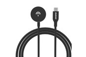 Kabel USB - Dudao A12C Inductive Charger for Apple Watch 1.2m - Black - 6976625333509