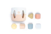 Zabawki dla niemowlat - Dantoy Tiny Bio shape sorter in giftbox - 6045