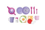 Zabawa w kuchnie i akcesoria - Dantoy My Little Princess Llunch set in box 18 pcs - 5565
