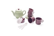 Zabawa w kuchnie i akcesoria - Dantoy GG tea set in box - 4782
