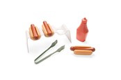 Zabawa w kuchnie i akcesoria - Dantoy GG hotdog set in box - 4765