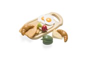 Zabawa w kuchnie i akcesoria - Dantoy GG breakfast platter in net 10 pcs - 4752