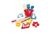 Zabawa w kuchnie i akcesoria - Dantoy Baking set in net 12 pcs - 4220