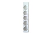 Przełączniki - E-line Socket with 5 outlets - 8531113