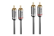 Kabel audio - Lindy Cromo Line audio cable - 3 m - 35347
