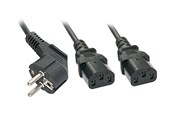 Kabel zasilajacy (zewnetrzny) - Lindy - power cable - power CEE 7/7 to power IEC 60320 C13 - 30048