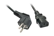 Kabel zasilający (zewnętrzny) - Lindy - power cable - power CEE 7/7 to power IEC 60320 C13 - 2 m - 30335