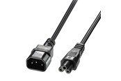 Kabel zasilajacy (zewnetrzny) - Lindy C5 to C14 Mains Cable - 2m - 30341
