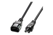 Kabel zasilający (zewnętrzny) - Lindy - power splitter - IEC 60320 C14 to power IEC 60320 C13 - 2 m - 30342