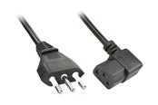 Kabel zasilajacy (zewnetrzny) - Lindy - power cable - CEI 23-50 to power IEC 60320 C13 - 2 m - 30346
