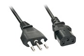 Kabel zasilajacy (zewnetrzny) - Lindy - power cable - CEI 23-50 to power IEC 60320 C13 - 2 m - 30413