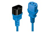 Kabel zasilający (zewnętrzny) - Lindy - power extension cable - power IEC 60320 C13 to IEC 60320 C14 - 1 m - 30471