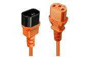 Kabel zasilający (zewnętrzny) - Lindy - power extension cable - power IEC 60320 C13 to IEC 60320 C14 - 2 m - 30475