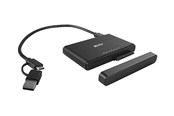 Dysk twardy - akcesoria - Lindy - HDD / SSD docking station - SATA 6Gb/s / PCIe 3.0 x2 (NVMe) - USB-C 3.2 (Gen 2) - 43359
