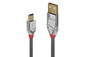 Kabel USB - Lindy Cromo Line USB 2.0 Type A to Mini-B Cable - 3m - 36633
