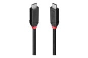 Kabel USB - Lindy Black Line - USB-C cable - 24 pin USB-C to 24 pin USB-C - 2 m - 37002