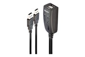 Przełącznik KVM - Lindy 2 Port USB KM Switch - keyboard/mouse switch - 2 ports - 32165