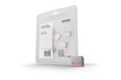 Akcesoria komputerowe - Lindy USB A Port Blockers Pink (10-Pack) - 40460