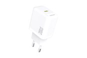 Telefon - Adapter i Ładowarka - Dudao A26 PD20W GaN USB-C Charger - White - 6976625334049