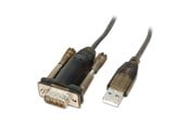 Adapter Sieciowy (karta sieciowa, serwer druku, itp.) - Lindy USB to Serial Converter Lite - serial adapter - USB - RS-232 - 42855