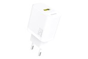Telefon - Adapter i Ladowarka - Dudao A27S 25W GaN USB-A Charger - White - 6976625334360