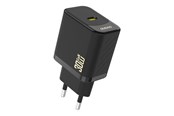 Telefon - Adapter i Ladowarka - Dudao A27P 30W PD GaN USB-C Wall Charger - Black - 6976625334179