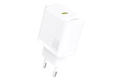 Telefon - Adapter i Ladowarka - Dudao  A27P 30W PD GaN USB-C Wall Charger - White - 6976625334162