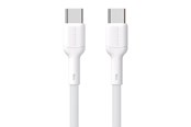 Kabel USB - Dudao L9C 65W USB-C - USB-C 2m Cable - White - 6976625334537