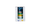 Zabawki dla niemowlat - Rubo Toys - Woezel en Pip Woezel Baby Stacking Tower 7-piece. - 2009642