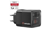 Telefon - Adapter i Ladowarka - Verbatim - 65W 2 Port with Retractable Cable - 32217