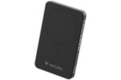 Powerbank - Verbatim Charge 'n' Go Essentials wireless power bank - magnetic - 24 pin USB-C - 20 Watt Powerbank - Czarny - 5000 mAh - 32225