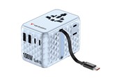 Telefon - Adapter i Ladowarka - Verbatim - Charge 'n' Travel 100W Universal Travel - 30192