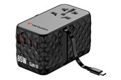 Telefon - Adapter i Ładowarka - Verbatim Charge 'n' Travel power adapter - GaN III universal - 24 pin USB-C USB - 85 Watt - 32127
