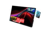 Monitor - 13" Verbatim Portable Touchscreen Monitor 13.3" WUXGA Resolution & Wireless Power Supply - 32087