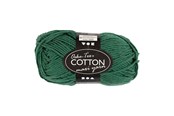 Przedza i akcesoria - Creativ Company - Cotton yarn Size 8/8 L: 80-85 M Dark green - 50gr. - 461290