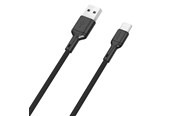 Kabel USB - Dudao L9T 5A USB-A - USB-C Cable 1m - Black - 6976625335541