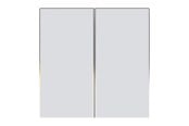 Inteligentny dom - Avatto ZigBee Touch Light Switch Dual TUYA - TS60-EU-W2 - White - ZTS60-EU-W2