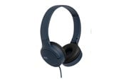 Słuchawki, zestaw słuchawkowy - JVC HA-S33UC USB-C Wired Headphone - blue - HA-S33UC-A-U