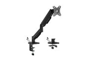 Uchwyt na monitor - Gembird Adjustable desk display mounting arm with USB ports 1-display 17"-32" - MA-DA1U-01