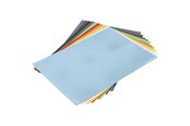 Artykuly Artystyczne & Rzemieslnicze - Creativ Company - Cross Stitch Cardboard Various Colors 10 Sheets - 800696