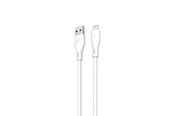 Kabel USB - Dudao L2L USB-A / Lightning 3A Cable 2m - White - 6976625333479